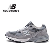 New Balance NB 993 official 100% Original รองเท้าวิ่งน้ำหนักเบาน้ำหนักเบาสำหรับผู้ชายและผู้หญิง สีเทา  รองเท้าผ้าใบ ผู้ชาย ผู้หญิง รูปแบบ รองเท้า