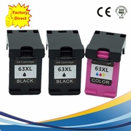 Ink cartridge/3 x Ink Cartridges Remanufactured For HP 63 XL 63XL  HP63 HP63XL Deskjet 1112 2130 213