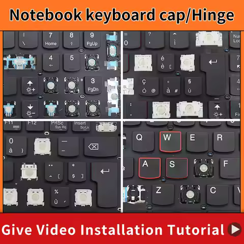 Replacement Keycap Key Cap Hinge for Lenovo Ideapad Y700 Y700-15 Y700-15ISK Y700-15ACZ Y700-17ISK Y7