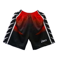 celana voli full printing pria kolor volly vollyball volleyball Merah Putih Hitam