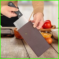 Leather Sheath for Meat Cleaver Faux Leather Chopper Guard Meat Cleaver Covers Waterproof Protective