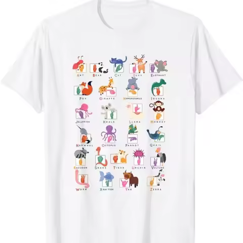 American Sign Language S For Teachers Asl Alphabet T Shirt