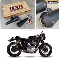 ปลายท่อสูตร Ixil IronHead black edition for Royal Enfield GT 650 & Interceptor 650