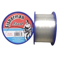 FISHERMAN BRAND 1/6lbs MONOFILAMENT FISHING LINE / TALI TANGSI PANCING FISHERMAN