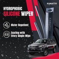 Kamatto Wiper Toyota Fortuner (2005-2015) Hydrophobic Silicone Water Repelling Coating