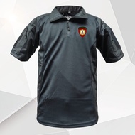 kaos bdu tactical embos korps sabahara battle dress uniform lengan pendek