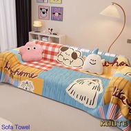 Dopamine Cute Cartoon One Piece All-inclusive Sofa Towel Four Seasons Universal Furniture Wear Resis