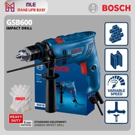 BOSCH GSB600 PROFESSIONAL IMPACT DRILL F.O.C HAND GLOVE | 06011A03L0
