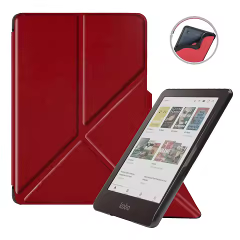 Case for Kobo Clara Colour (2024 Release,Model N367) - Lightweight PU Leather Sleepcover for Kobo N3