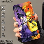 Softcase Oppo A74 / A95 4G - Case Hp Oppo A95 / A74 4G Motif Anime NRT - Silicone Hp Oppo A95 - Case