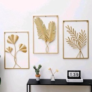 [1pcs] 40x60cm frame gold blue rustic, frame hiasan dinding, frame cantik,frame murah, Hanging Moder