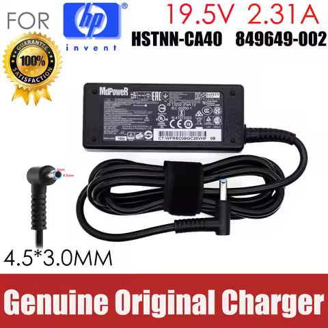 Original 19.5V 2.31A 45W FOR HP TPN-C126 TPN-Q167 HSTNN-DA40 450 G5 TPN-W125 TPN-LA03 TPN-DA16 lapto