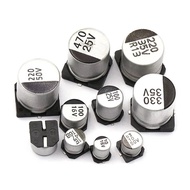35v aluminum capacitor capacitance 100uF 150uF 220uF