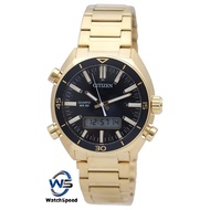 Citizen JM5462-56E JM5462-56 Gold Tone Black Dial stainless steel Men's Watch