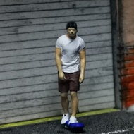 Figure 1 Men's Skater64 Play Skateboard Type 2 Diorama Model Miniature Hot Wheels Hobby Japan HJ