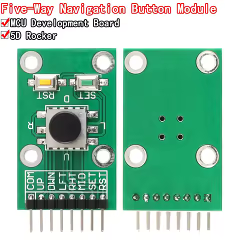 Five Direction Navigation Button Module for MCU AVR Game 5D Rocker Joystick Independent Keyboard for