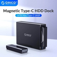 ORICO NS Series 3.5 Type C HDD Docking Station Aluminum USB3.1 to SATA3.0 HDD Enclosure Support UASP 24W Power 16TB HDD Case