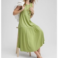 [Chic0's] Asymmetrical Tier Maxi Dress