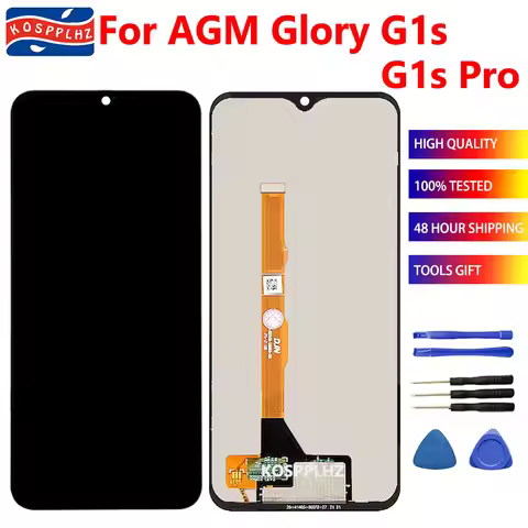 In Stock LCD For AGM Glory G1S Display Front Touch LCD Screen Replacement For Glory G1S Pro LCD Scre