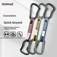 GM3319 Outdoor Quick Hanging Connection Rope Climbing Safety Sling Quick Hanging Buckle Climbing Pro