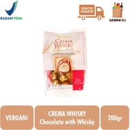 Vergani Chocolate Crema Whisky / Cokelat Krim Whisky Impor Italy 200gr
