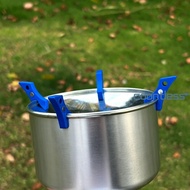 4pcs 1.5g Ultralight Foldable Gas Tank Bracket for Outdoors Lawns Courtyards [countless.my]