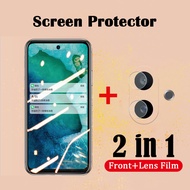 2 In 1 for Vivo V60 Lite Screen Protector Tempered Glass Film + For VIVO V60 Lite Lens Protector Gla