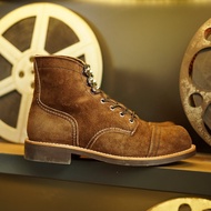 Retro Style Mens Martin Boots Short Leather Upper Handmade Sewn Sheepskin Upper Tactical Boots Motor