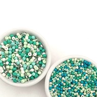 Beads - Sand beads 8/s0 - Sand Sequin Mote [30 grams]