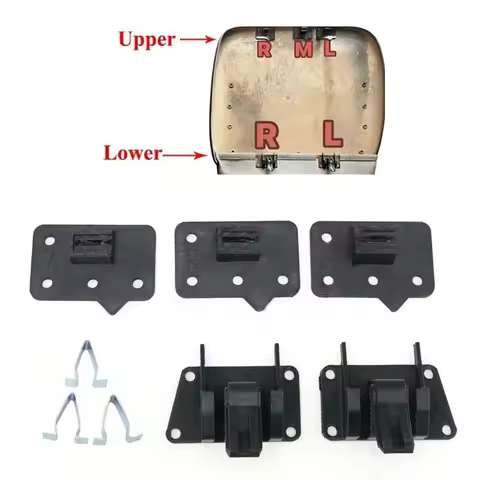 Front Seat Backrest Fixed Buckle Lower Upper Clip Bracket For AUDI A4 B7 2004-2008 A3 S3 2004-12 A6 