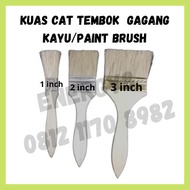 KUAS CAT TEMBOK SERBAGUNA Gagang KAYU/PAINT BRUSH I 1inch-2inch-3inch