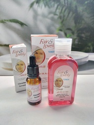PAKET HEMAT TONER & SERUM FAIR LOVELY ( 1 SERUM+1TONER)