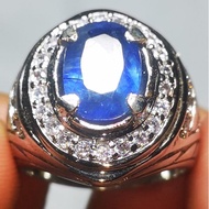 BATU CINCIN BLUE SAPPHIRE (CORUNDUM) MADAGASCAR KRISTAL MEMO IG GEMS LAB