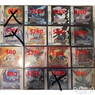 NDS 3DS POKEMON GAME 二手