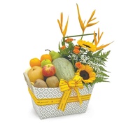 [Hummings.com] Fruits & Flowers Basket - Fruits Haven (SFF313)