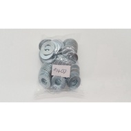 M10 FLAT  WASHER SAIZ 14 NIPIS (100PCS) WASHER FLAT WASHER SIZE 14MM