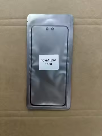 For Huawei Nova 7 8 9 10 11 12 13 Pro Curved Touch Screen Front Outer Glass Panel with OCA