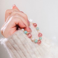 CIRRUS - 斑霞 * 鹽源瑪瑙 天河石 珍珠 舒壓療癒 自信希望 手串