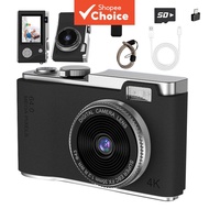 Digital Camera 48MP Digital Shooting Camera 2.4" Display Beginner Cam for Vlog Recording