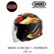 SHOEI J-CRUISE 3 INSPIRED TC-1💯 GENUINE