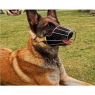 Rọ mõm chó becgie bằng inox rọ mõm dài nhiều size cho chó nhỏ đến lớn