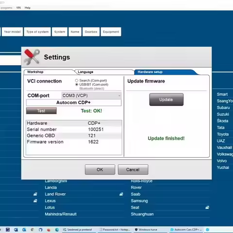 Dell 2021.10b phi with keygen Software DS 150 Auto 2021.11 com Codings OBD2 Diagnostic tool Compatib