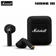 MARSHALL - Marshall 馬歇爾 MINOR III 真無線藍牙耳機 - 黑色 #原裝行貨