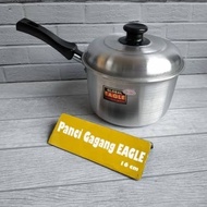 Global Eagle 16 Cm small handle pan/ Aluminum handle pan + lid
