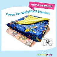[Cover only] Printed Duvet Cover For 3kg Weighted Blanket (Kids)