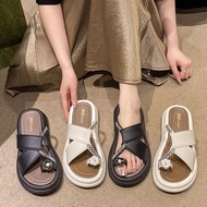 AB6065-Women's 4P high heel wedge sandals with bare straps, super Hot, soft and light material, supe