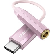 BENFEI Penyesuai USB C ke Audio Jack dengan cipset DAC, USB-C ke 3.5mm Female Headphone Serasi denga