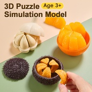 3d Sea Hedgehog Puzzle Garlic Natto Educational 3d Blocks Fun Iq Supplement Assembly Brain Training 