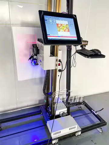Portable 3D Vertical Wall Printer UV Wall Painting Printer All in One New Model Wheel Rail System fo