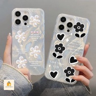 RCI42 RCI43 Tulips Flower Silver Hologram Aesthetic Silver Feather Type Vivo V30 V30 PRO Y28 Y01 Y15